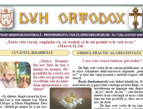Revista „Duh Ortodox” – nr. 7 (16) – august 2020